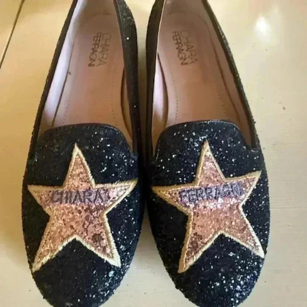 chiara ferragni glitter flats - Picture 2 of 6